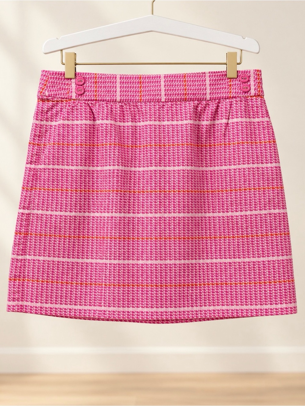 Vineyard Vines Pink whale Patterned Mini Skirt size 2